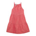 Girl's Red Tiered Dress