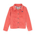Girl's Coral Corduroy Jacket