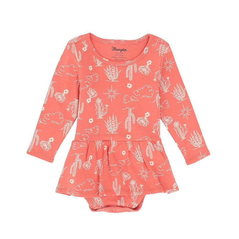 Infant Girl's Coral Bodysuit