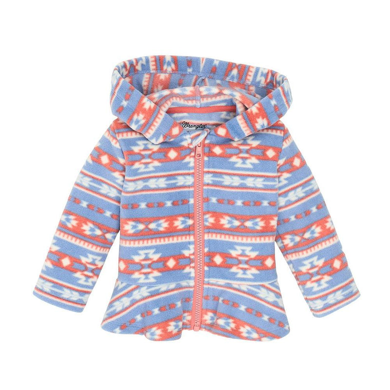 Infant Girl's Blue Full Zip