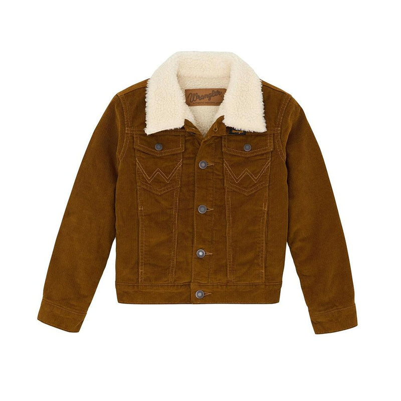 Boy's Sherpa Lined Corduroy Jacket