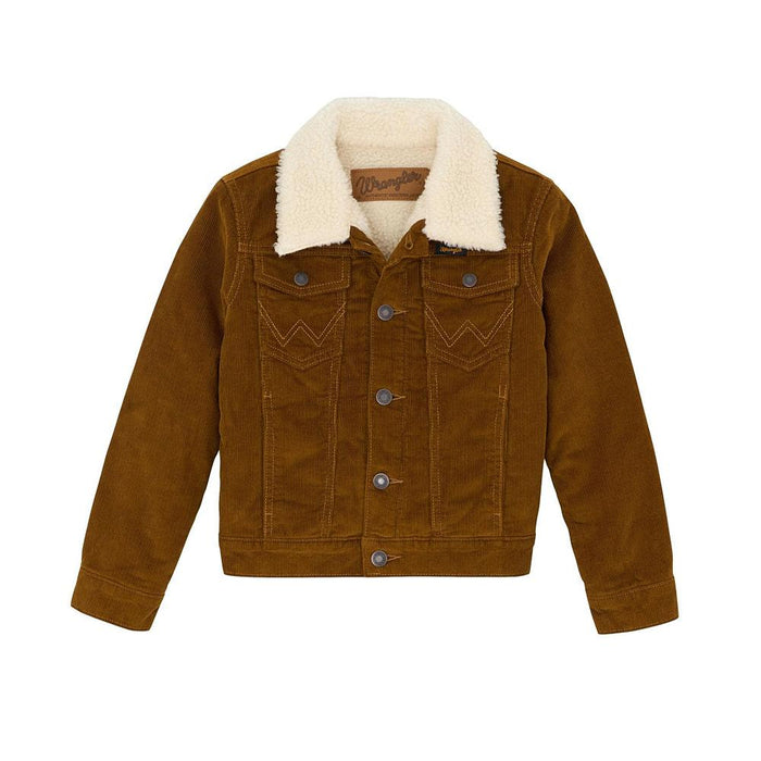 Boy's Sherpa Lined Corduroy Jacket