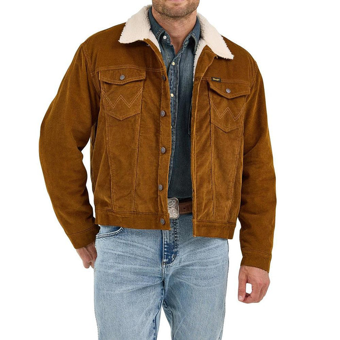 Men's Monks Robe Sherpa Corduroy Jacket