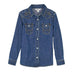 Girl's Denim Snap Shirt