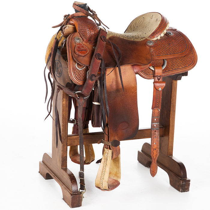 Used 16in Waffle Stamp Team Roper