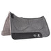30X30 Zone Series Grey Micro Suede Felt Bottom Saddle Pad
