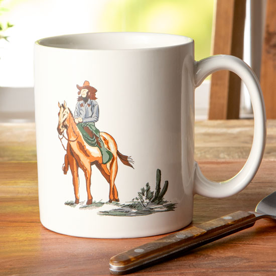 Ranch Life Cowgirl Mug