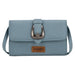 Antique Buckle Crossbody Wallet Jean Blue