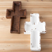 Carved Cross Bowl