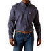 Men's Dark Blue Stone Long Sleeve Shirt