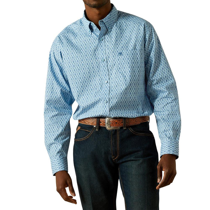 Men's Blue Skylar Button Shirt