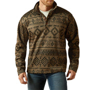 Men's Caldwell 1/4 Zip Beige Sweater