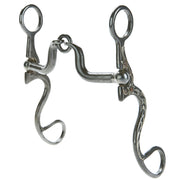 High Ported Snaffle Cavalry Shank Bit
