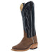 Men's Ride Ready Eastwood Camel Vamp 15in Barbizon Blue Kidskin Top