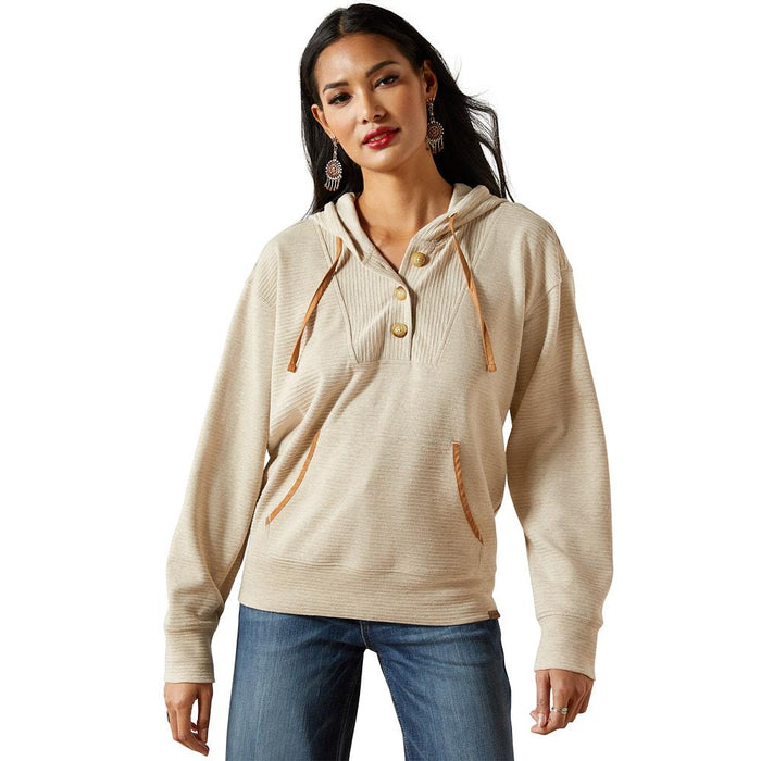 Women's Oatmeal Ottoman Hoodie