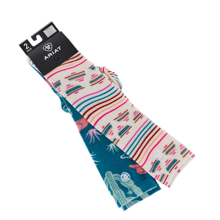 Western Southwest Oasis Kneehigh Socks 2 Pack