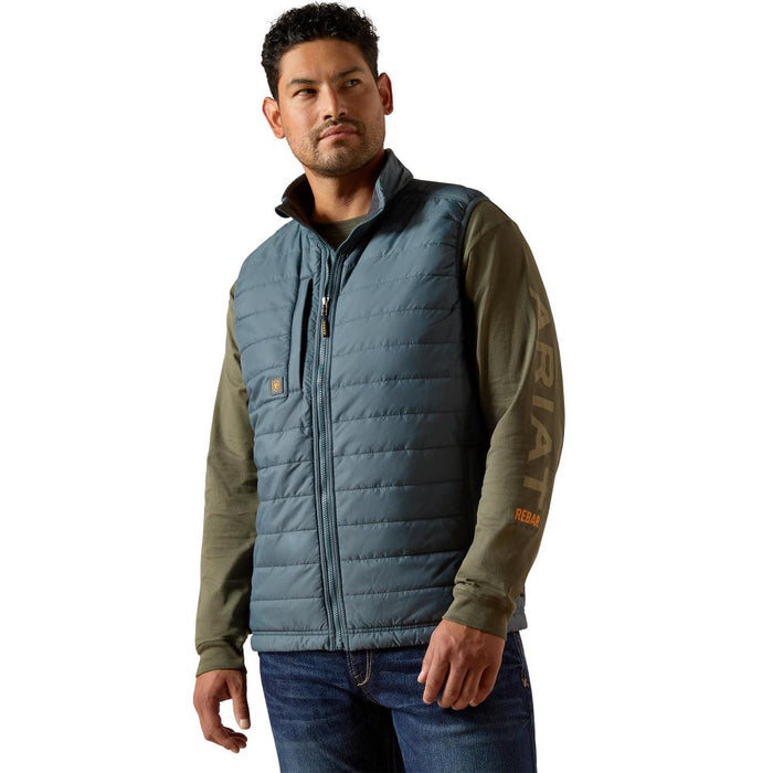 Men's Rebar Dark Slate Cordura Insulated Vest