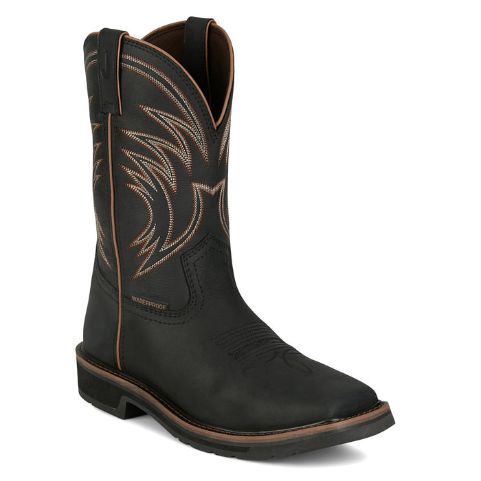 Men's Widowmaker 11In Black Top Square Steel Toe Work Boot
