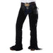 Black Roughout Versatility Show Chaps