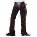 Dark Chocolate Roughout Versatility Show Chaps