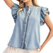 Women's Denim Fashion Top