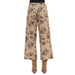 Women's Taupe Print Pants