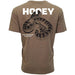 Men's Brown Rattler Tee Shirt