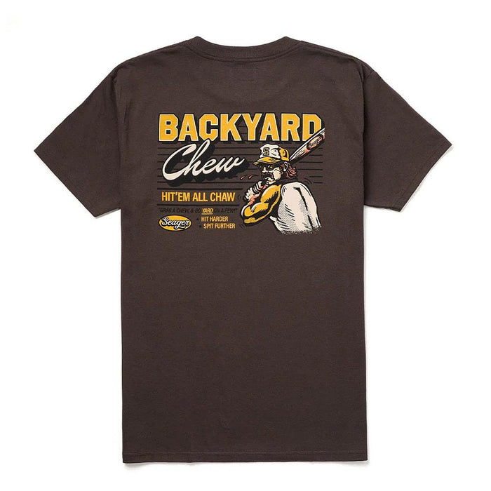 Men's Backyard Brown Tee Shirt