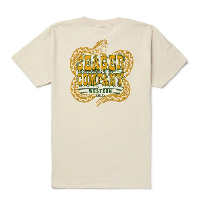 Men's Rattler Vintage White Tee Shirt