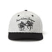 Cream & Black Los Rios Cotton Cap