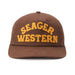 Men's Brown Western Cap