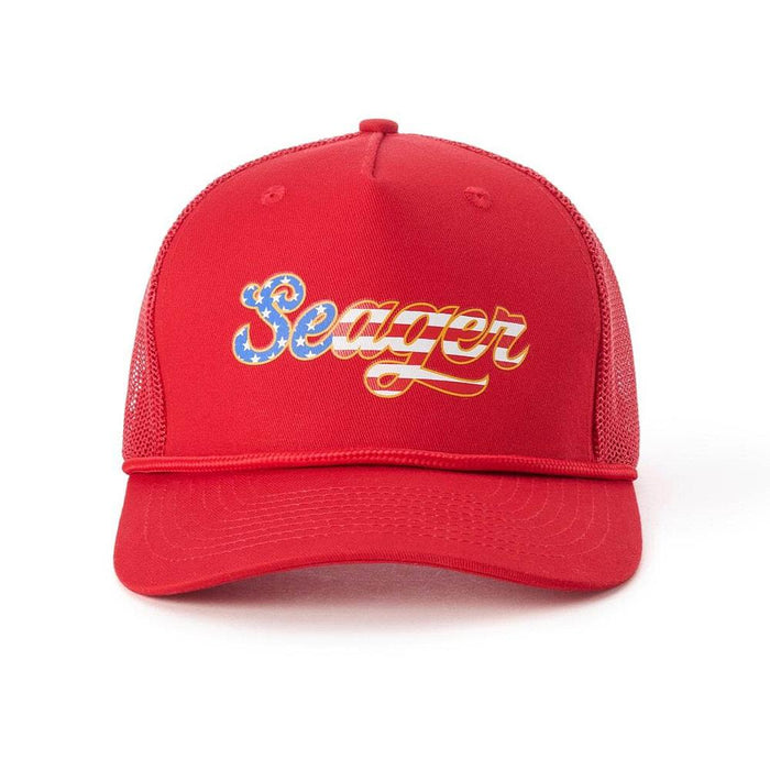 Men's Big USA Red Cap