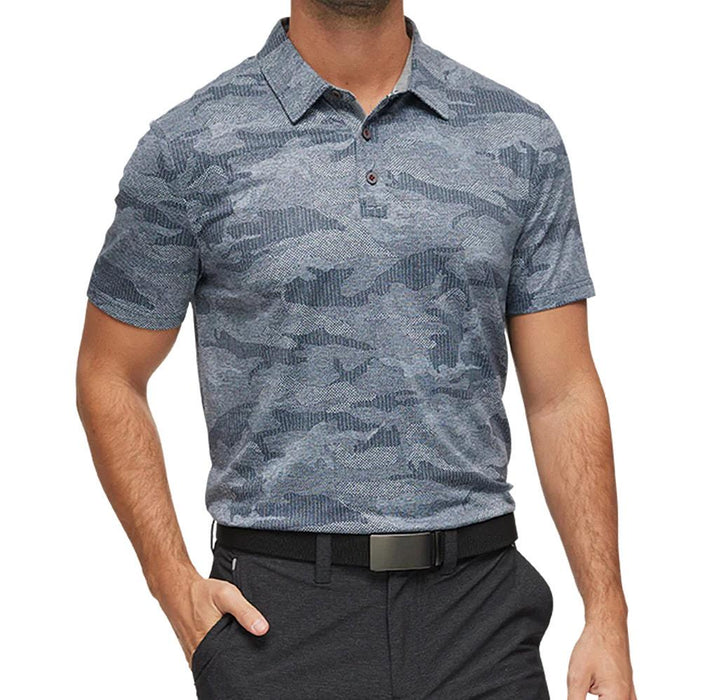 Men's Destin Camo Dot Polo