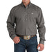 Men's Grey Print Shirt