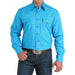 Men's Blue Modern Fit Shirt