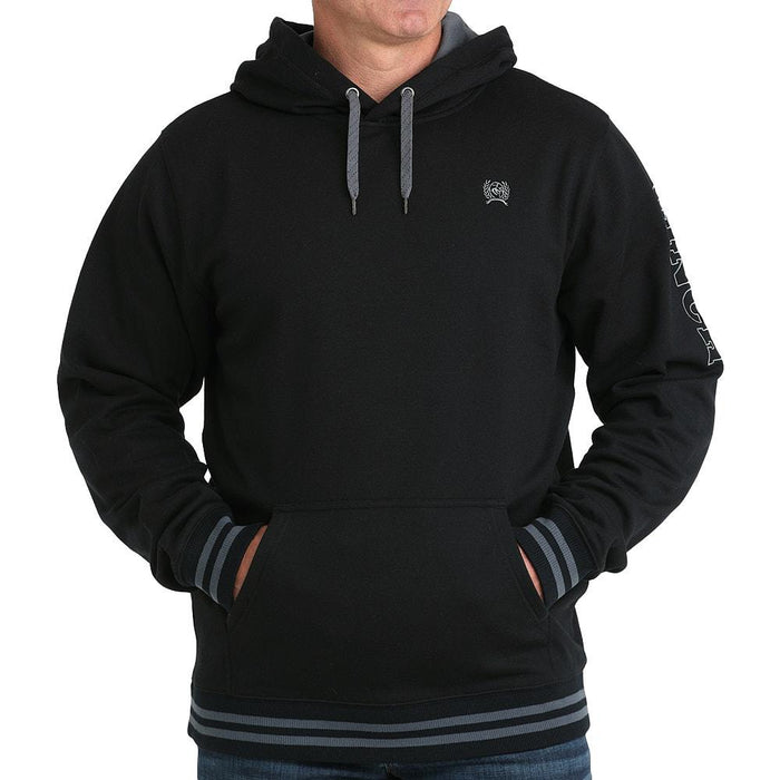 Men's Black Essentials Logo Hoodie