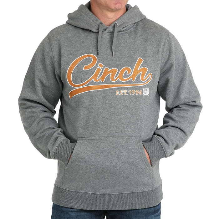Men's Grey Logo Essentials Hoodie