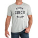 Men's Grey Denim Co Logo Tee Shirt