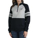 Women's Navy 1/4 Zip Pull Over
