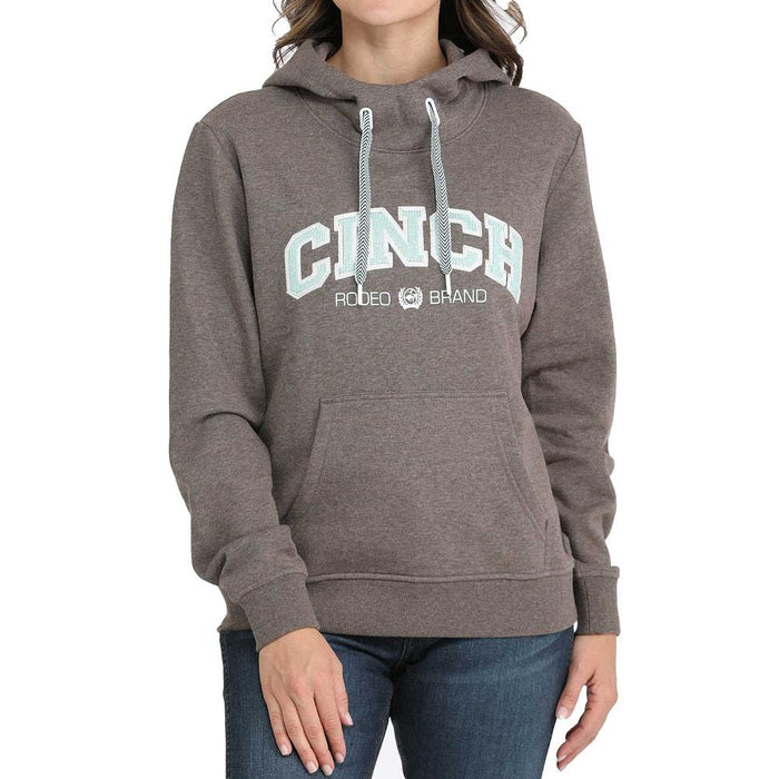 Women's Brown Logo Hoodie