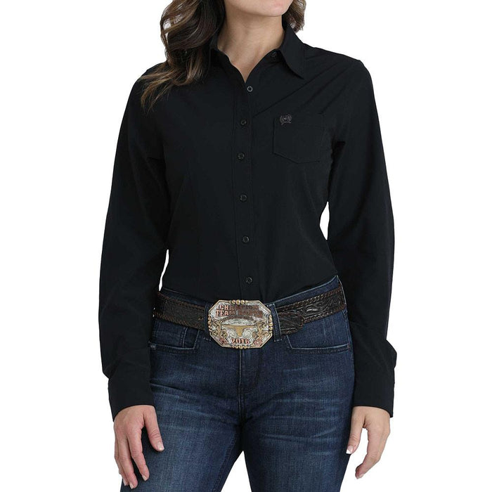 Women's Arena Flex Black Shirt