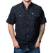 Men's Carson Black Logo Short Sleeve Shirt