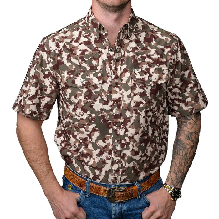 Men's Camo Lite Short Sleeve Shirt