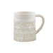 Stoneware Textured Weave Mug
