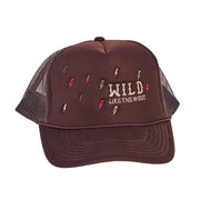 Women's Brown Wild Like The West Cap