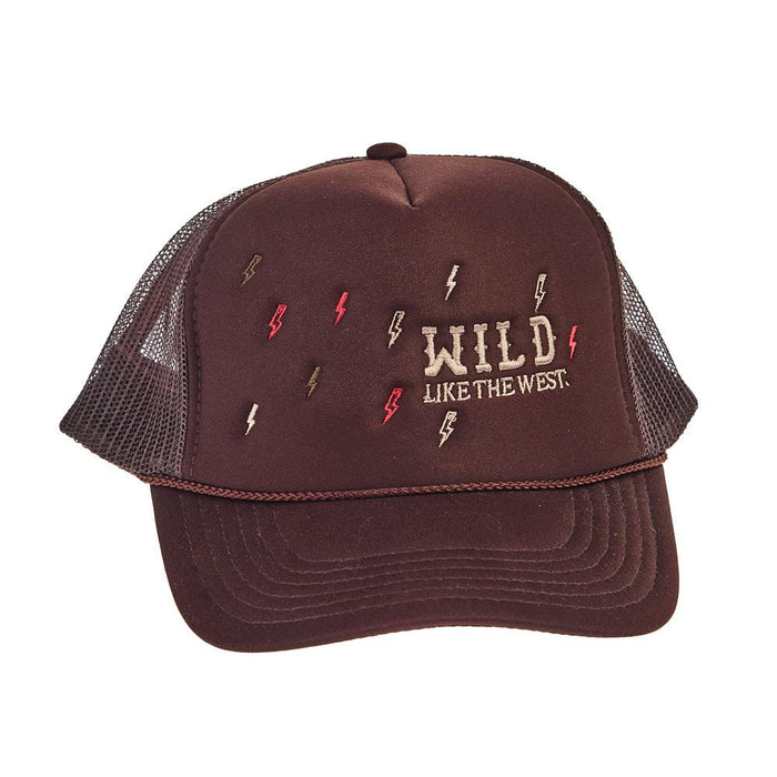 Women's Brown Wild Like The West Cap