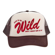 Women's Brown & Khaki Born To Be Wild Cap