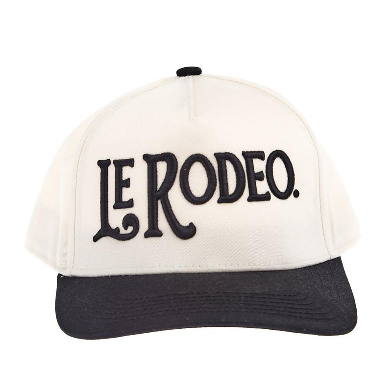 Women's Le Rodeo Black & Natural Cap