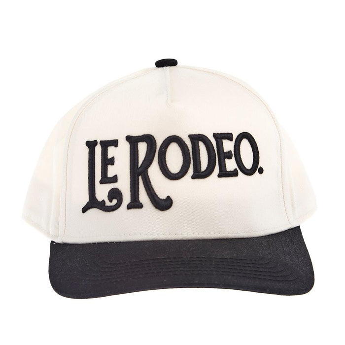 Women's Le Rodeo Black & Natural Cap
