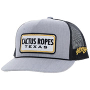 Cactus Ropes Grey & Charcoal Trucker Cap